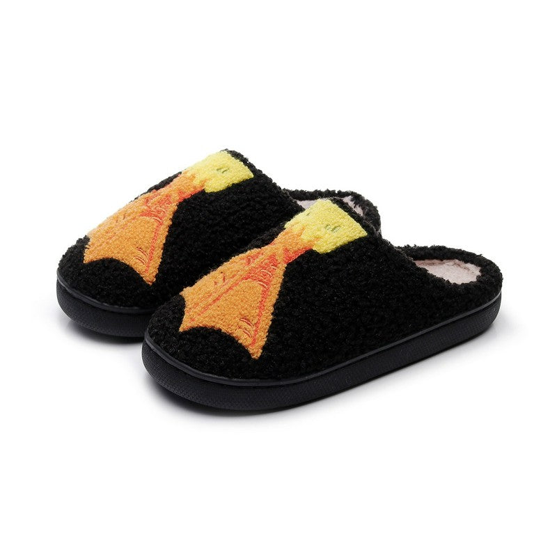 Pantoufles mules en peluche Cozy Duck Paw - image 2
