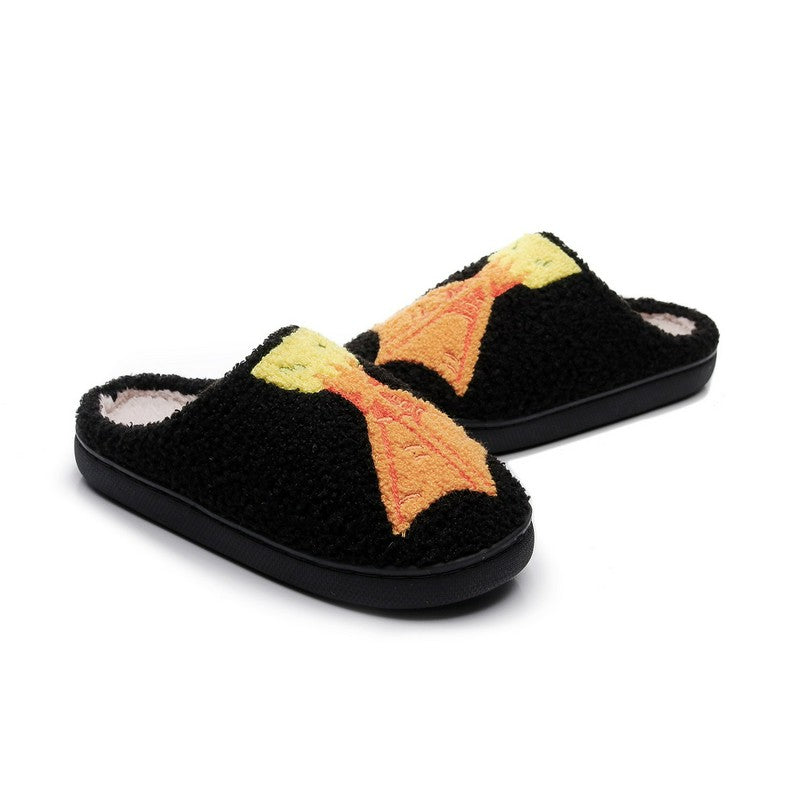 Pantoufles mules en peluche Cozy Duck Paw - image 1