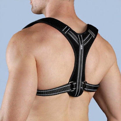 Ceinture de soutien lombaire réglable, correcteur de posture - image 1