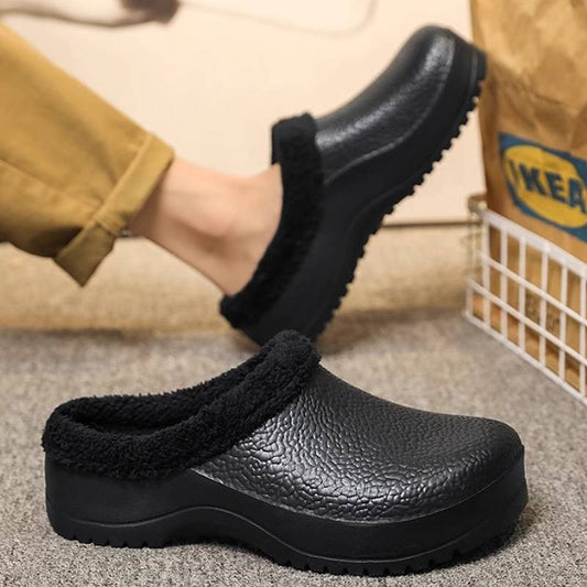 Chaussures de travail confortables doublées en polaire - image 0
