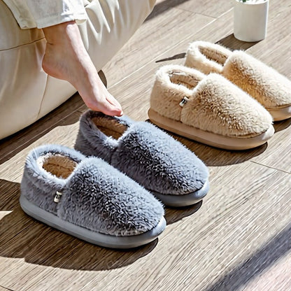 Chaussures d'intérieur chaudes et moelleuses - image 0