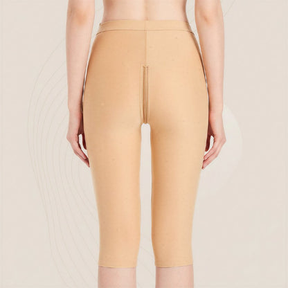 Pantalon Capri taille haute à double fermeture éclair gainant les cuisses - image 5