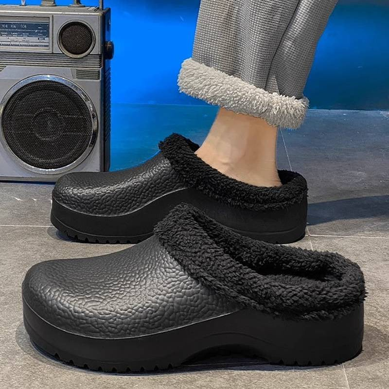 Chaussures de travail confortables doublées en polaire - image 2