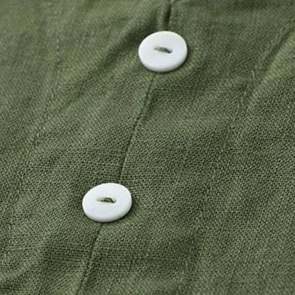Robe midi texturée à boutons sur le devant - image 10