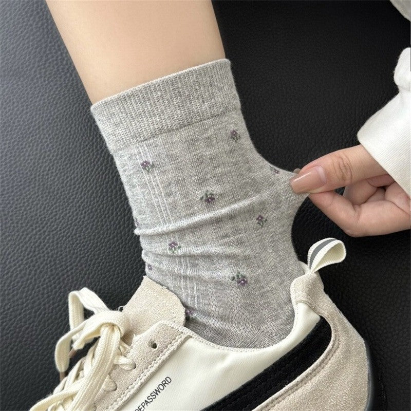 Chaussettes décontractées en mélange de coton (5 paires) - image 2