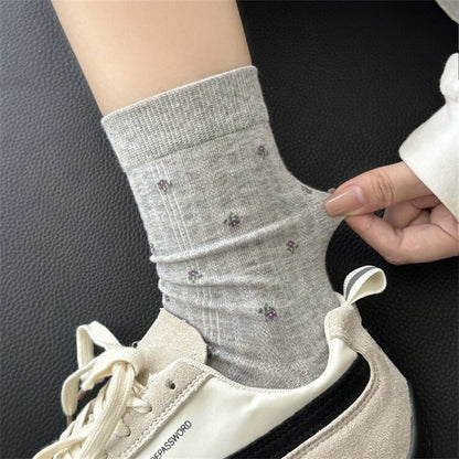 Chaussettes décontractées en mélange de coton (5 paires) - image 2