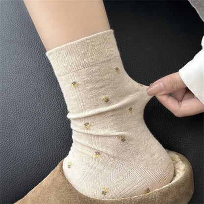 Chaussettes décontractées en mélange de coton (5 paires) - image 1