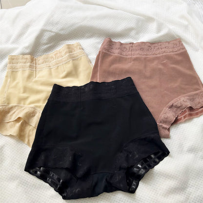 Culottes confortables en dentelle taille haute - image 9
