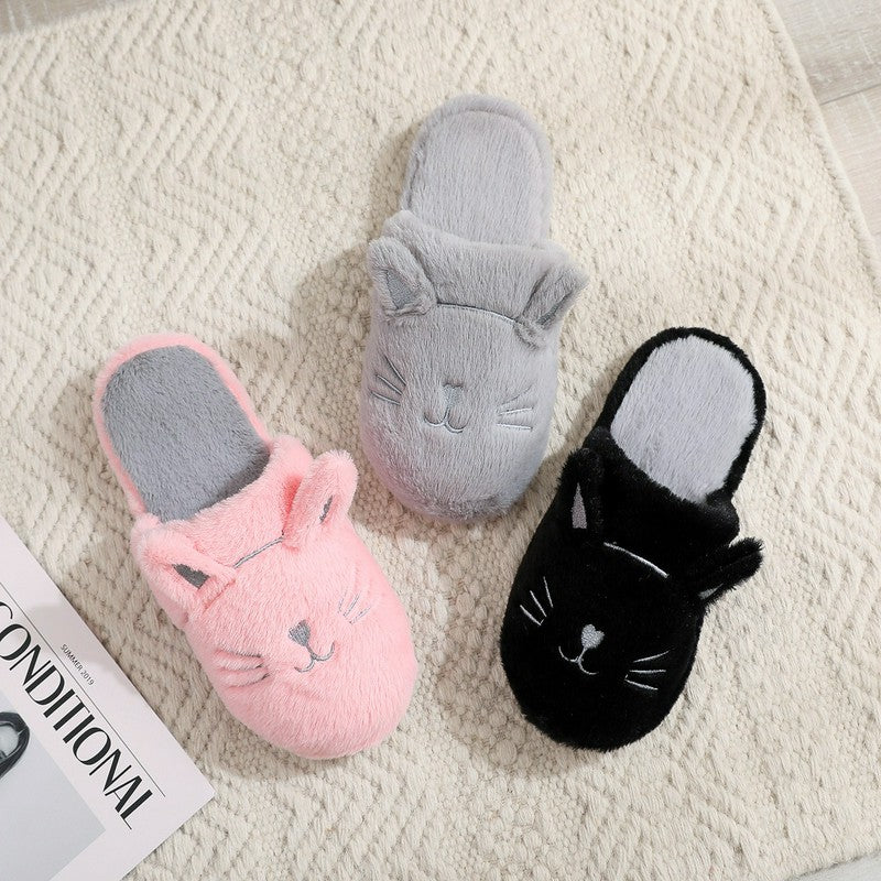 Pantoufles en peluche Cozy Cat - image 5