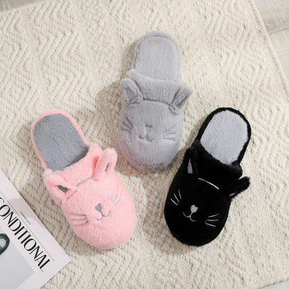 Pantoufles en peluche Cozy Cat - image 5