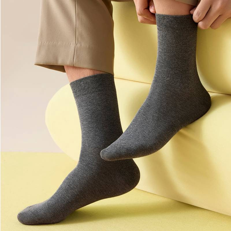 Chaussettes classiques en mélange de coton (5 paires) - image 1