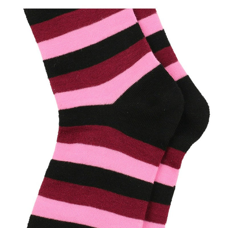 Chaussettes hautes à rayures douces (3 paires) - image 12