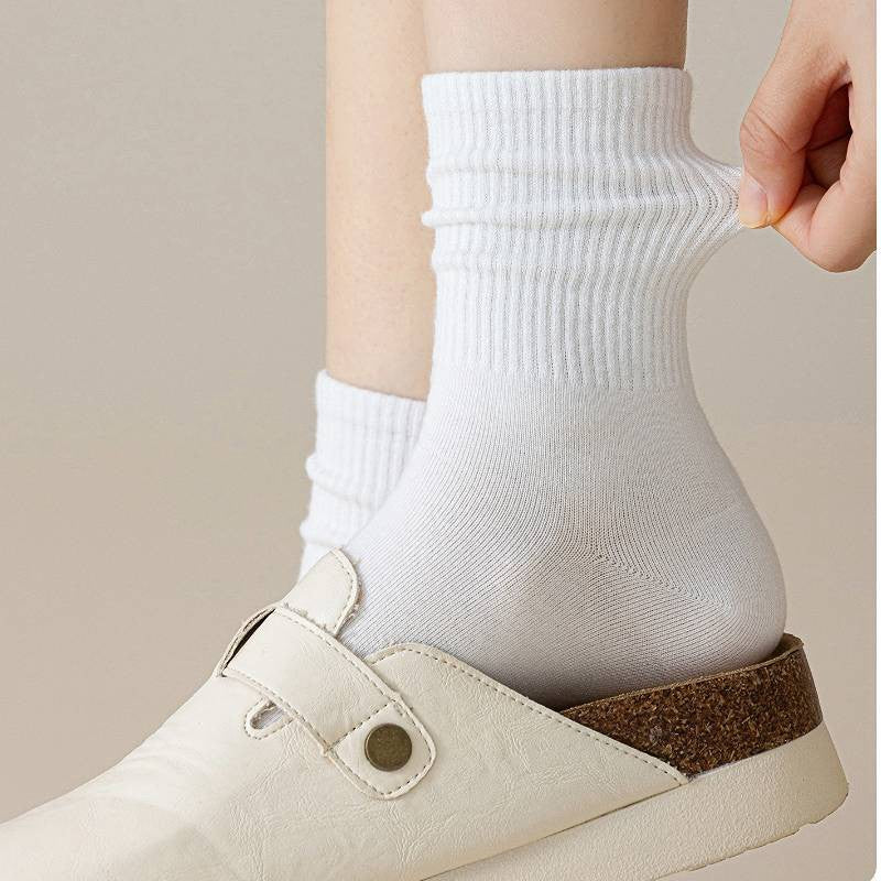 Chaussettes courtes en coton mélangé pour tous les jours (7 paires) - image 1