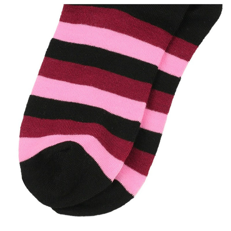 Chaussettes hautes à rayures douces (3 paires) - image 11