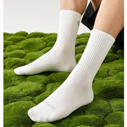 Chaussettes classiques côtelées en mélange de coton (4 paires) - image 2