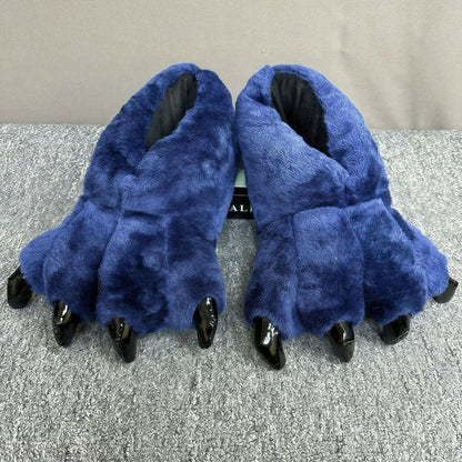 Chaussons en peluche Monster Paw - Bleu royal - EU36-42(US3-8.5) - image 7