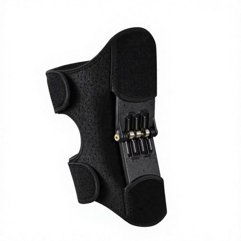 Genouillère de compression respirante à ressort en carbone - Noir - XL - image 6