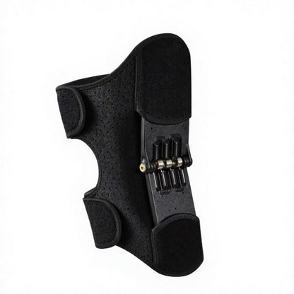 Genouillère de compression respirante à ressort en carbone - Noir - XL - image 6