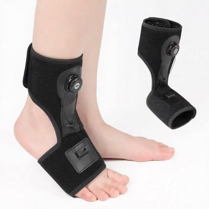 Attelle de cheville correctrice pour pied tombant - Noir - One Size - image 0