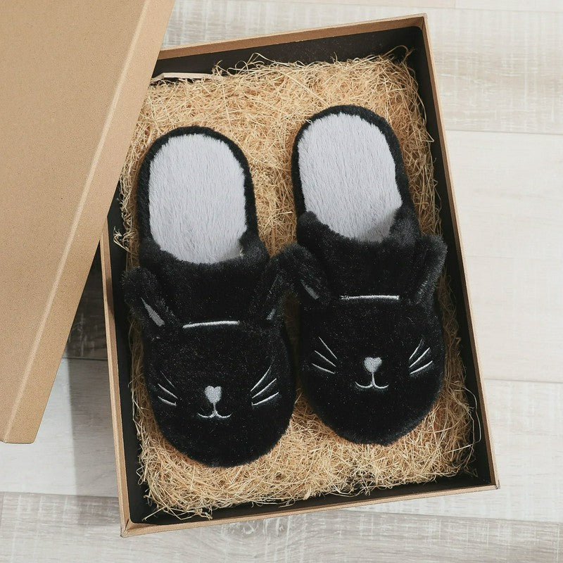 Pantoufles en peluche Cozy Cat - image 10