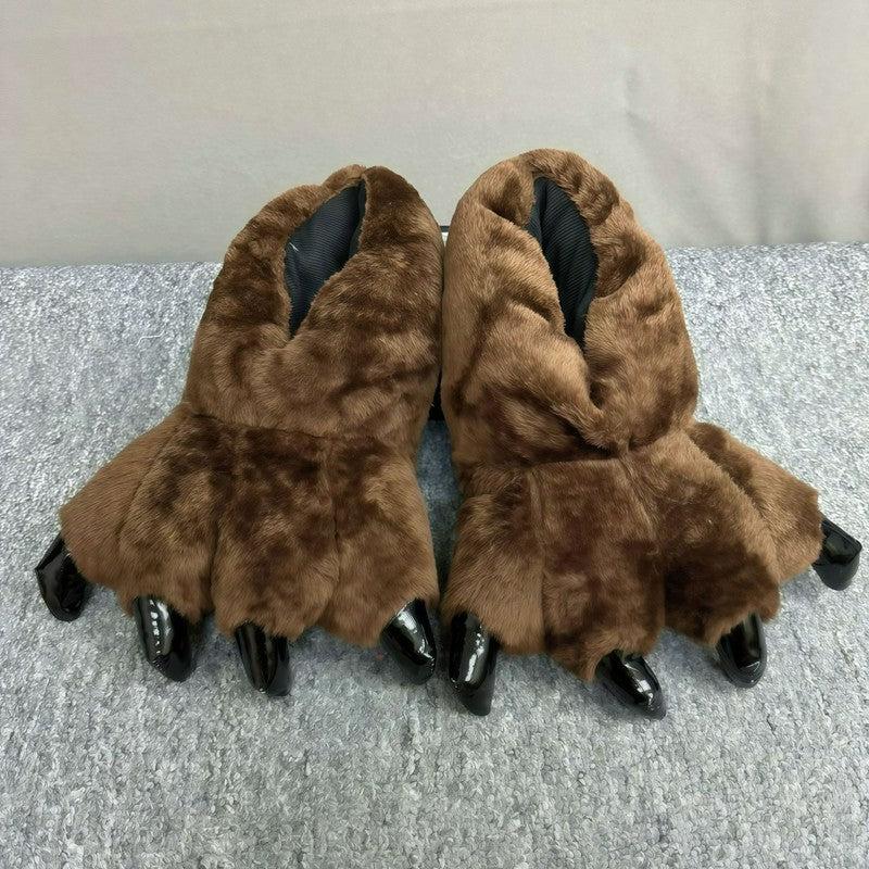 Chaussons en peluche Monster Paw - image 5