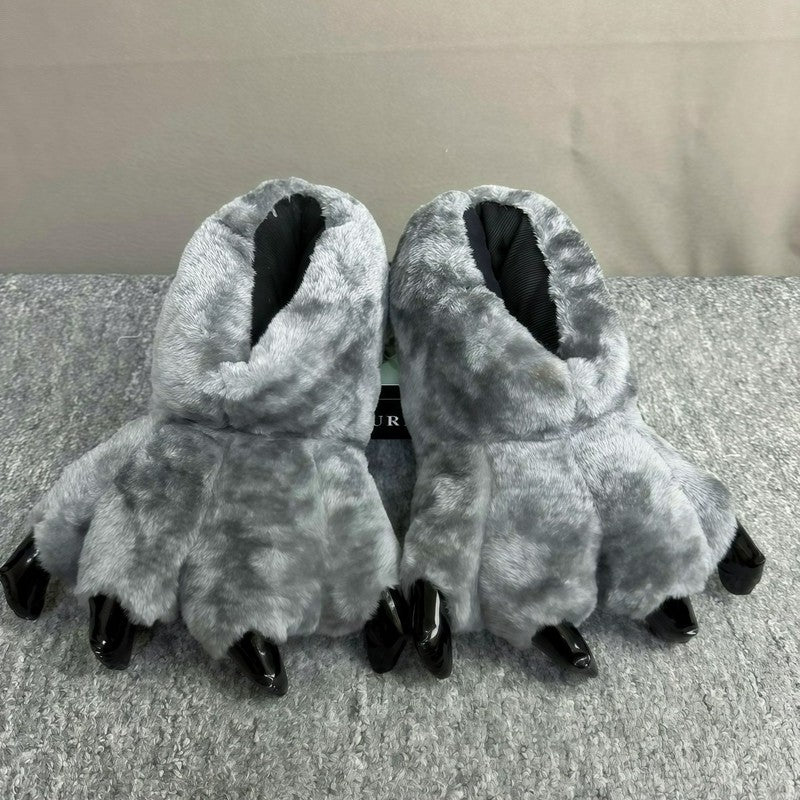 Chaussons en peluche Monster Paw - Gris - EU36-42(US3-8.5) - image 3