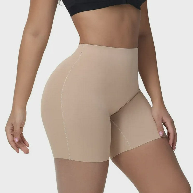 gaine ventre plat taille haute lisse mi-cuisse - Nu - 3XL - image 1