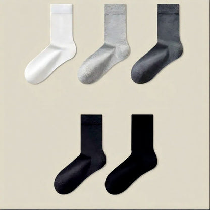 Chaussettes classiques en mélange de coton (5 paires) - Multicolore - EU39-44(US6-10) - image 9