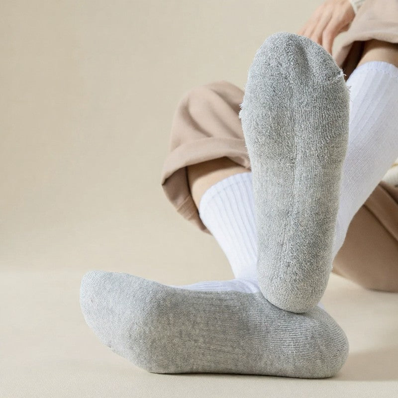 Chaussettes thermiques épaisses grandes tailles (3 paires) - image 3